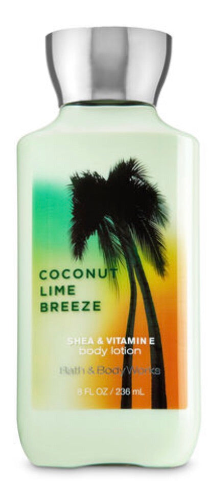 Coconut Lime Breeze - Body Lotion - Bath & Body Works - 8 oz